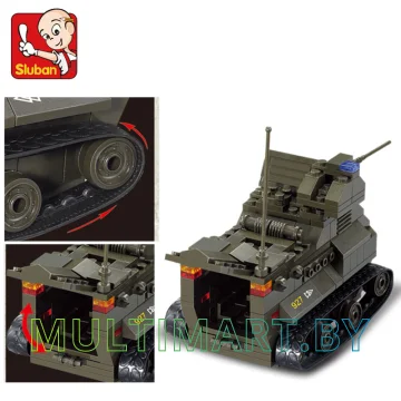 Конструктор Sluban M38-B0281 Бронетранспортёр (179 деталей) картинка 6